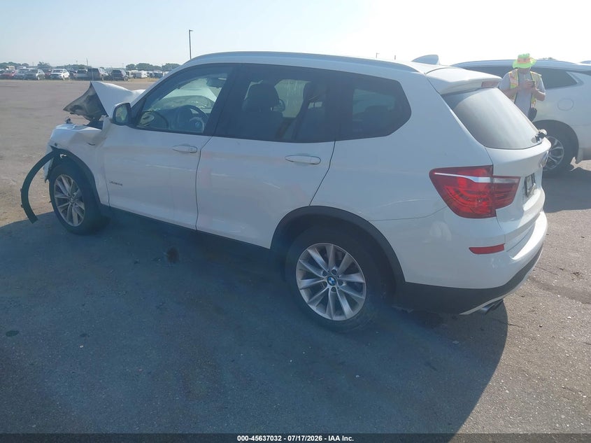 Vin: 5uxwx9c54f0d45236, lot: 46135533, bmw x3 xdrive28i 20153