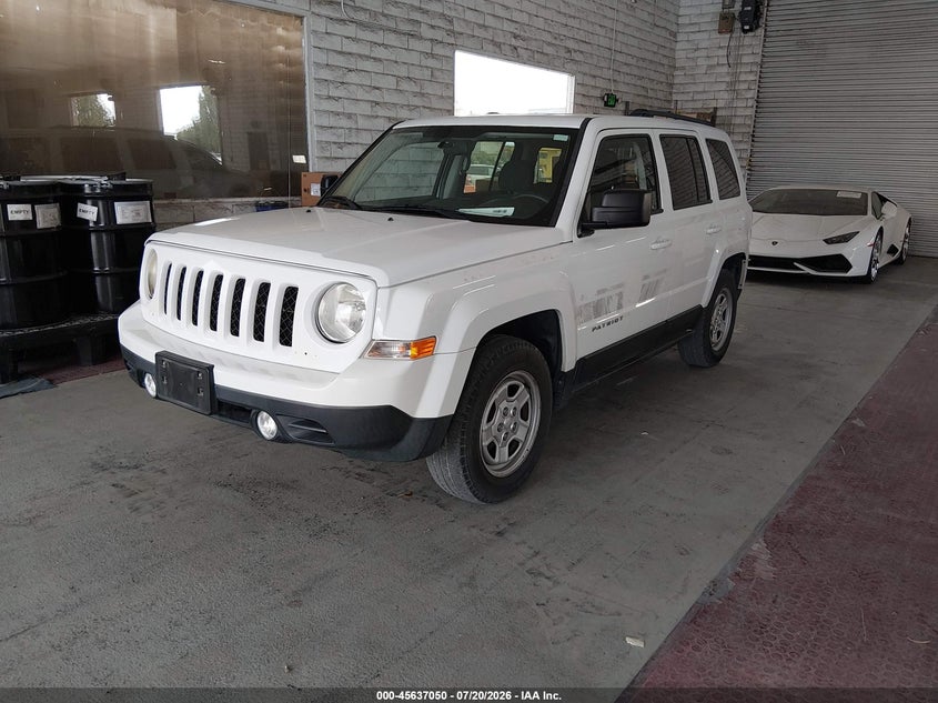 Vin: 1c4njpba7ed864349, lot: 46135551, jeep patriot sport 20142