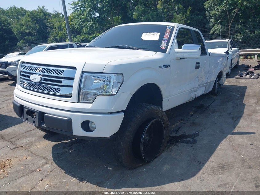 2010 Ford F-150, Лівий бік, IAAI, VIN 1FTEX1CWXAFA91543 — фото 2