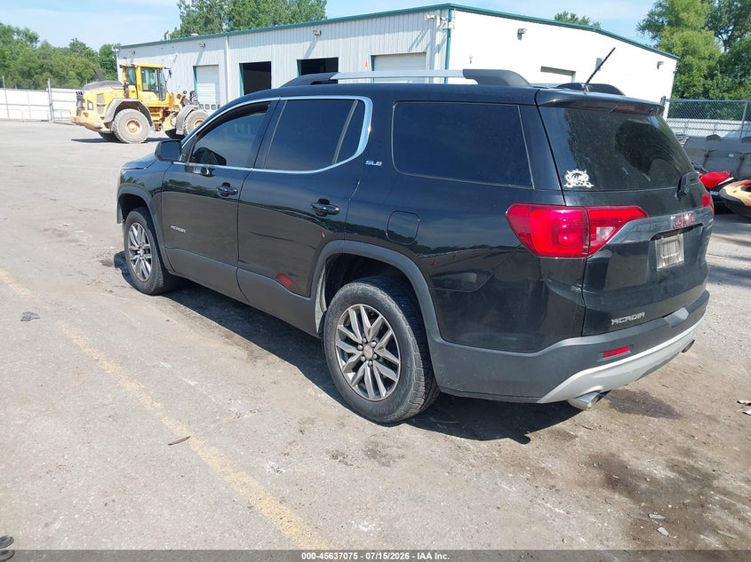 Vin: 1gkknlls3hz198917, lot: 46135576, gmc acadia sle-2 20173