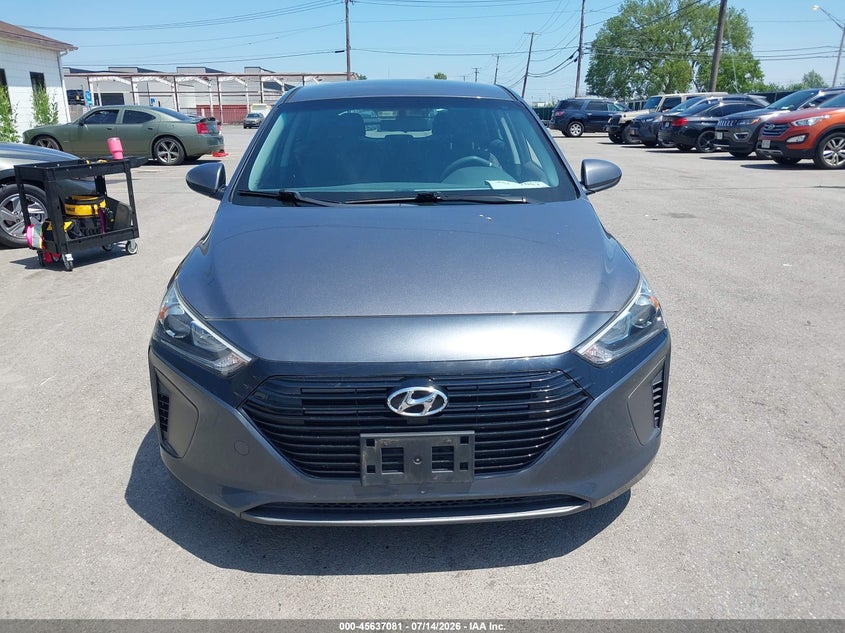 2018 HYUNDAI IONIQ HYBRID BLUE — Photo 12