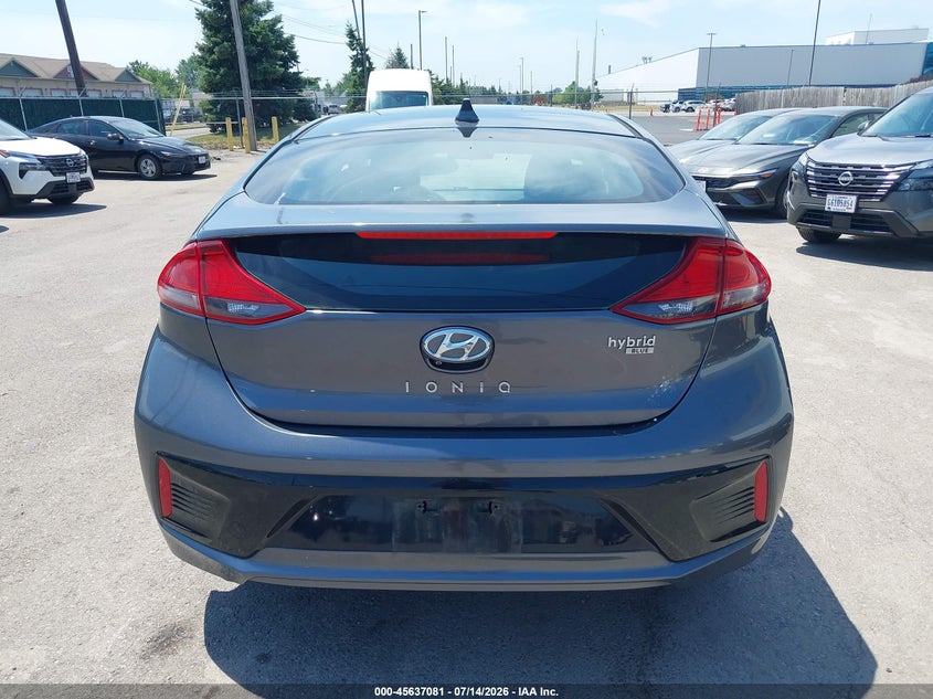 2018 HYUNDAI IONIQ HYBRID BLUE — Photo 16
