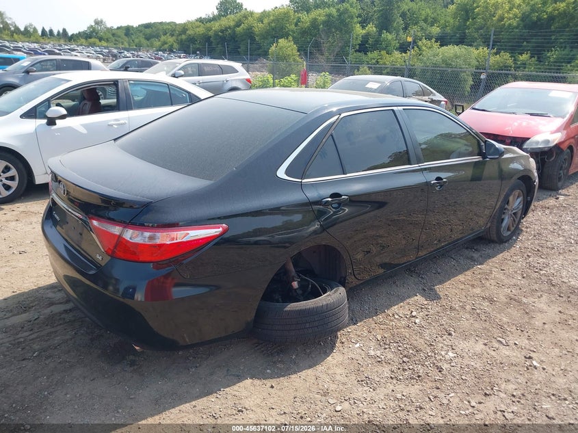 2017 TOYOTA CAMRY auction photo 4