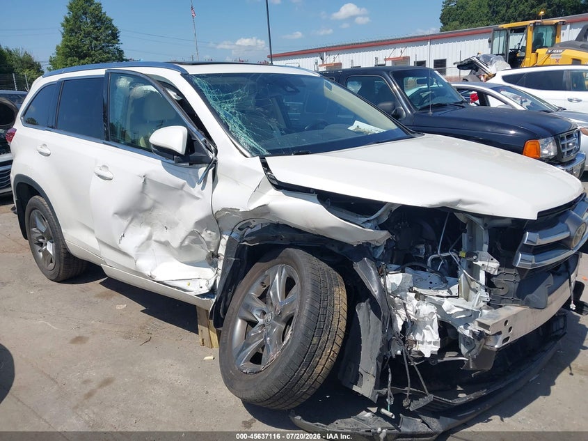 TOYOTA HIGHLANDER 2017 VIN 5TDDZRFH0HS417393