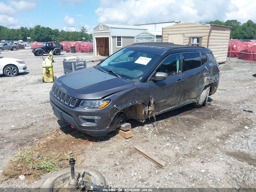 Vin: 3c4njddb8lt202873, lot: 46135628, jeep compass trailhawk 4x4 20202