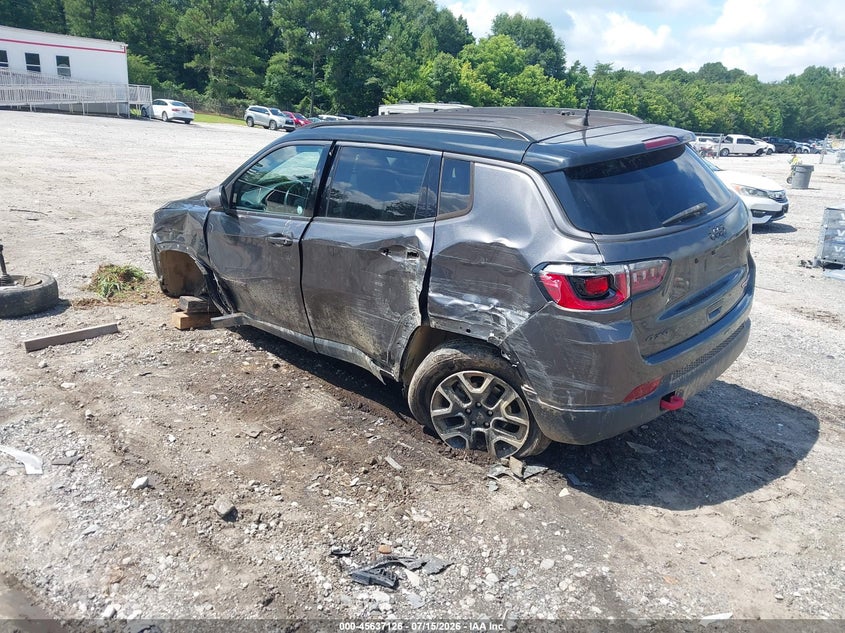 Vin: 3c4njddb8lt202873, lot: 46135628, jeep compass trailhawk 4x4 20203