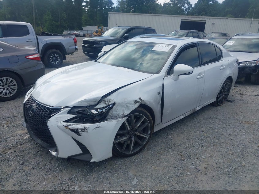 Vin: jthbz1bl7ga003671, lot: 46135637, lexus gs 350 f sport 20162