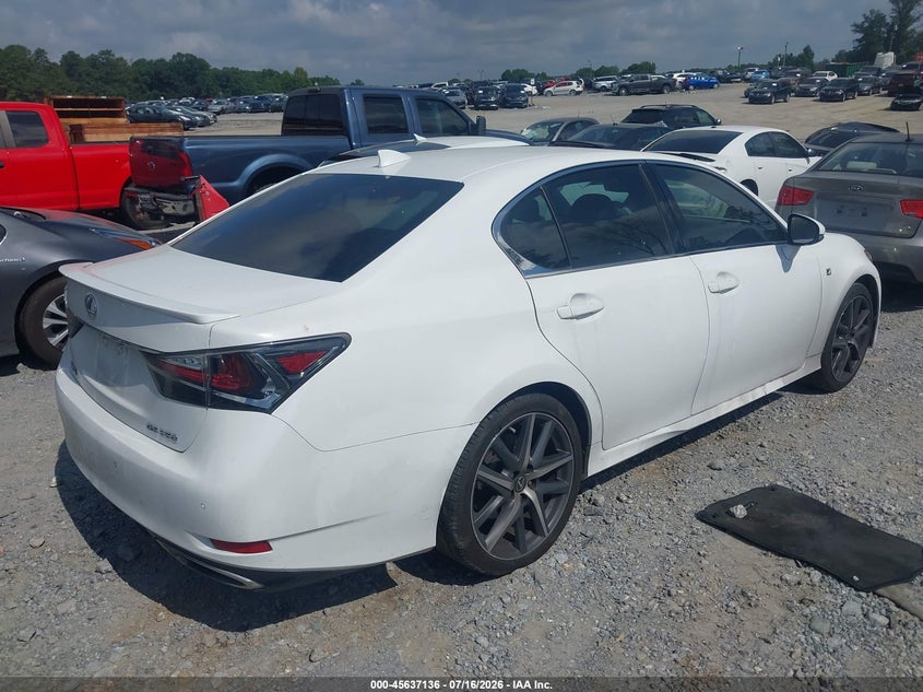 Vin: jthbz1bl7ga003671, lot: 46135637, lexus gs 350 f sport 20164