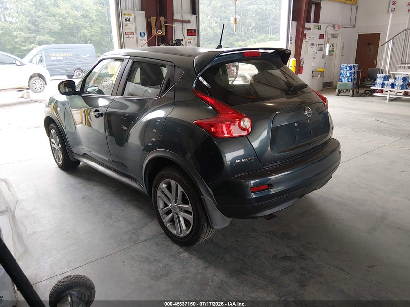 Vin: jn8af5mr6ct113354, lot: 46135651, nissan juke s 20123