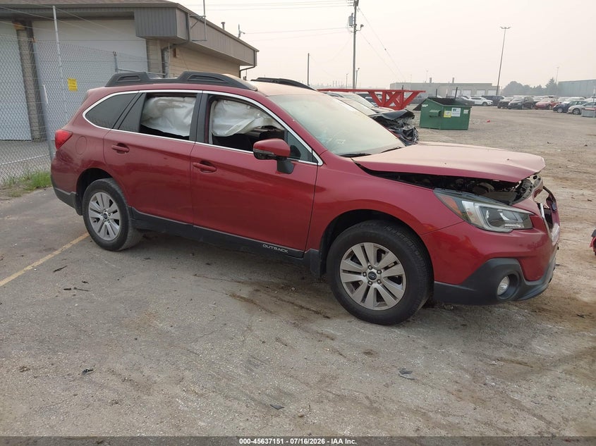 2018 SUBARU OUTBACK auction photo 1