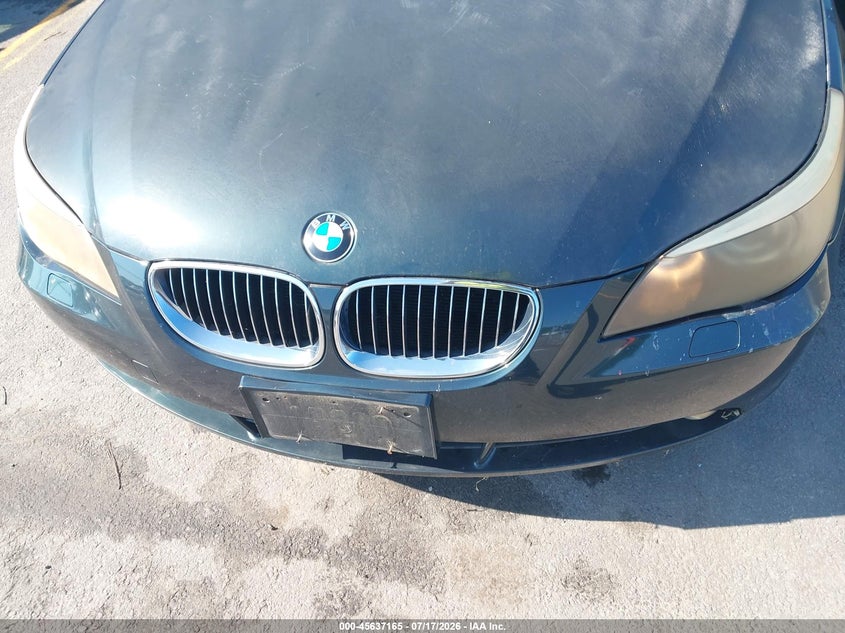 2007 BMW 530I VIN: WBANE73557CM50269 Lot: 45637165