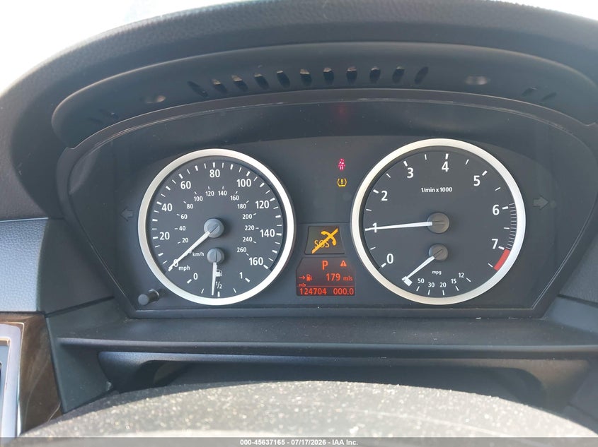2007 BMW 530I VIN: WBANE73557CM50269 Lot: 45637165