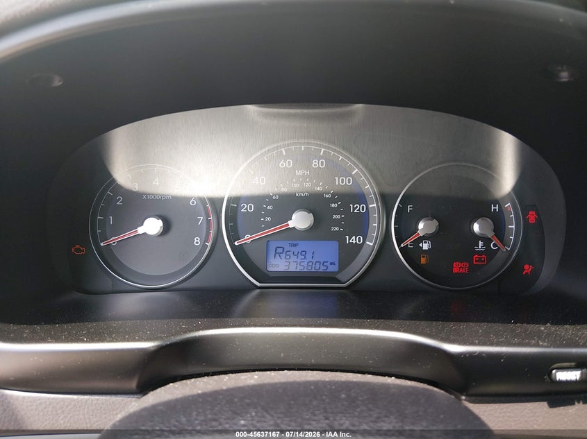 2011 HYUNDAI SANTA FE auction photo 7