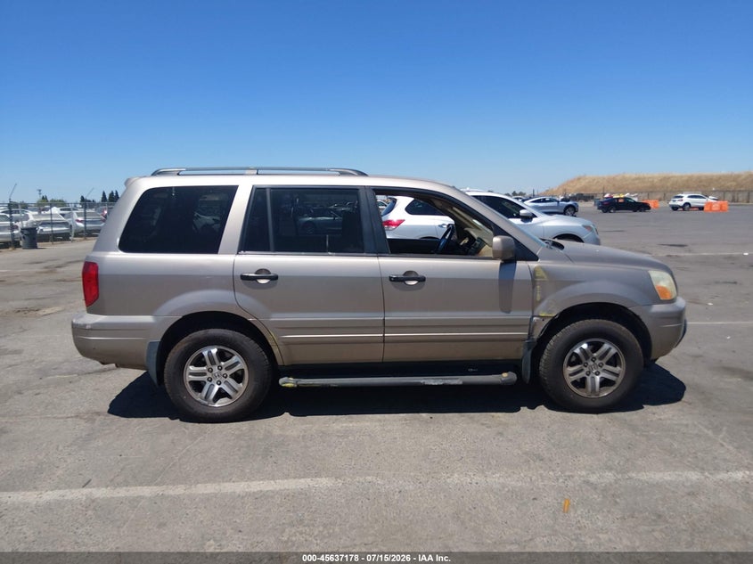 2004 Honda Pilot Ex-L VIN: 2HKYF18694H572922 Lot: 45637178