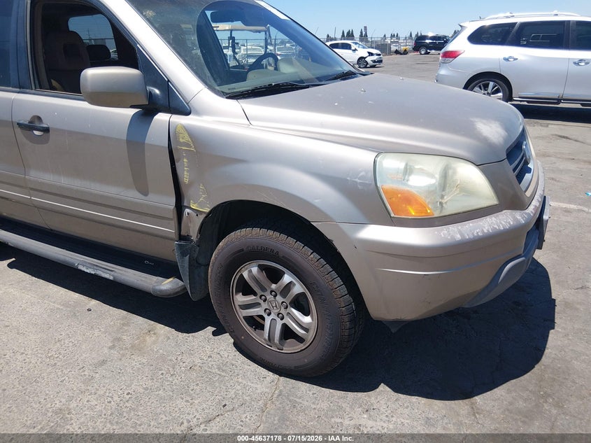 2004 Honda Pilot Ex-L VIN: 2HKYF18694H572922 Lot: 45637178