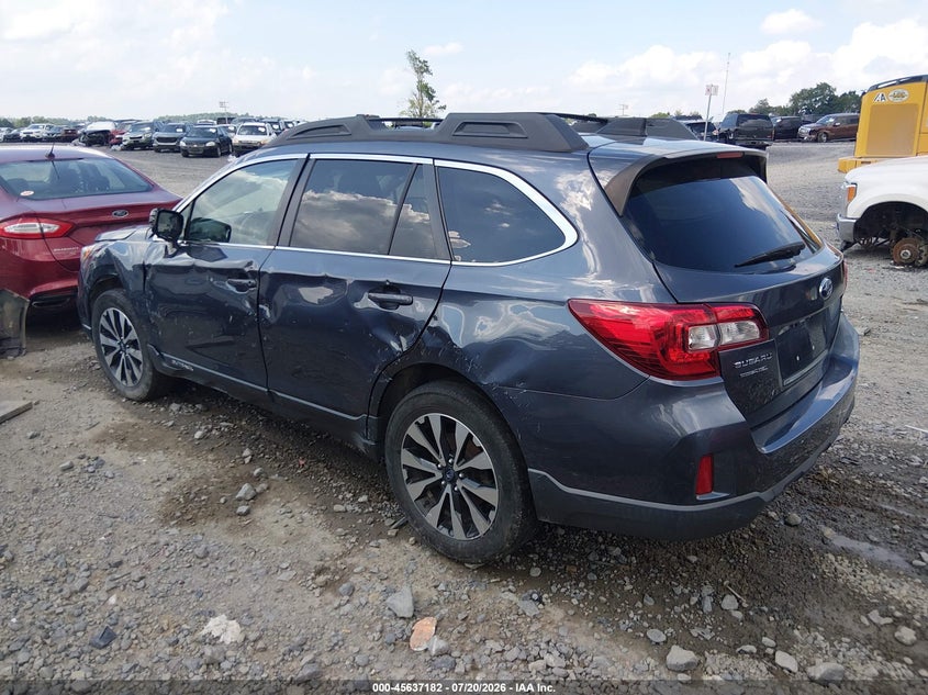 Vin: 4s4bsanc9g3231169, lot: 46135683, subaru outback 2.5i limited 20163