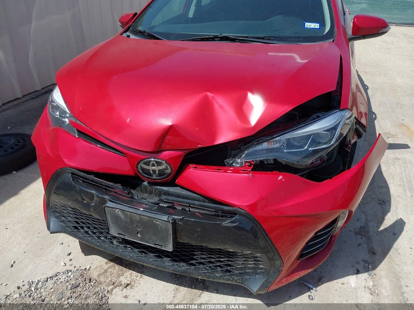 2017 Toyota Corolla Se VIN: 5YFBURHE4HP684859 Lot: 45637184