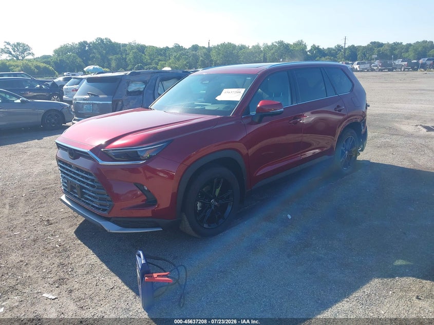 2026 TOYOTA GRAND HIGHLANDER HYBRID auction photo 2