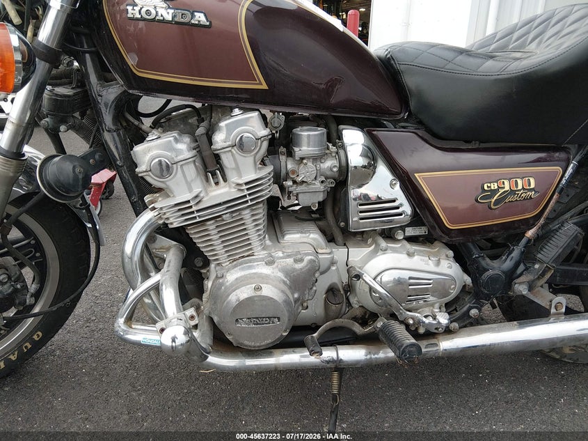 1981 Honda Cb900 C VIN: JH2SC0409BC103792 Lot: 45637223