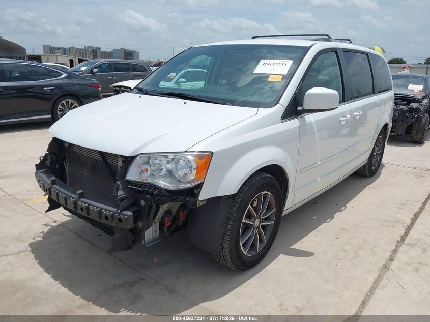 Vin: 2c4rdgcg0hr807651, lot: 46135732, dodge grand caravan sxt 20172