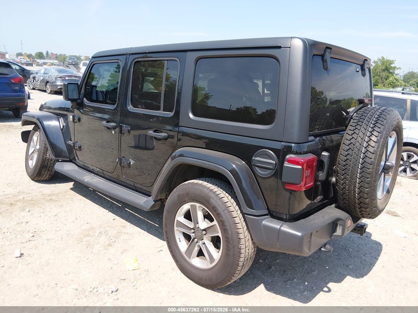 2020 JEEP WRANGLER UNLIMITED auction photo 3