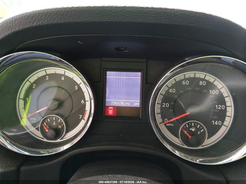 2013 Dodge Durango Sxt VIN: 1C4RDJAG2DC575203 Lot: 45637269