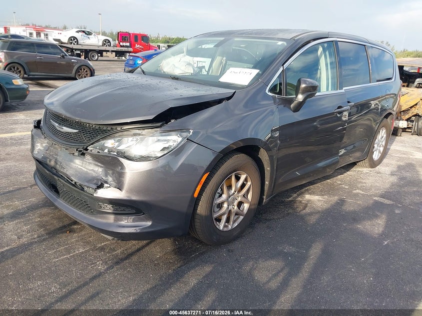 Vin: 2c4rc1cg8nr204135, lot: 46135772, chrysler voyager lx 20222