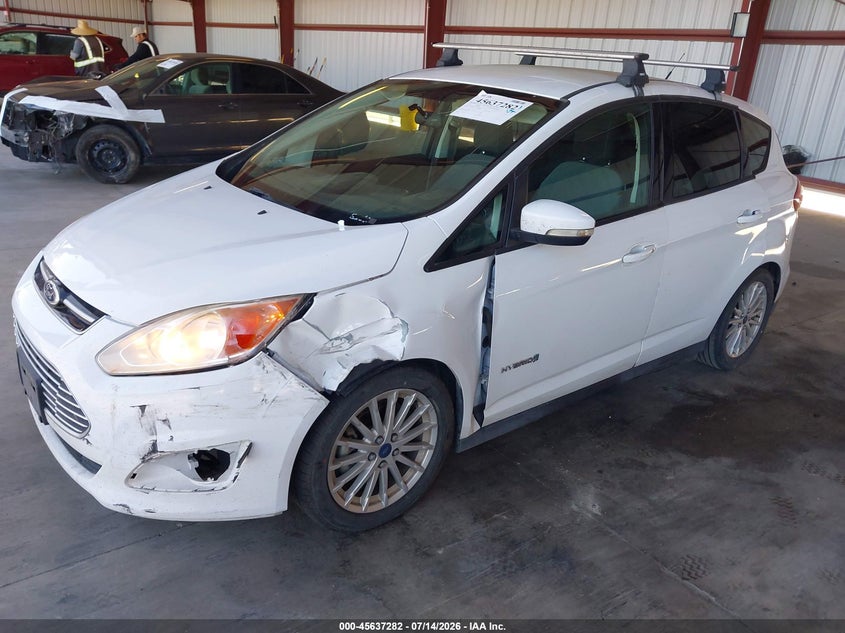 Vin: 1fadp5au7gl118704, lot: 46135782, ford c-max hybrid se 20162
