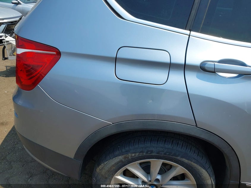 2013 BMW X3 xDrive28I VIN: 5UXWX9C52D0A23210 Lot: 45637285