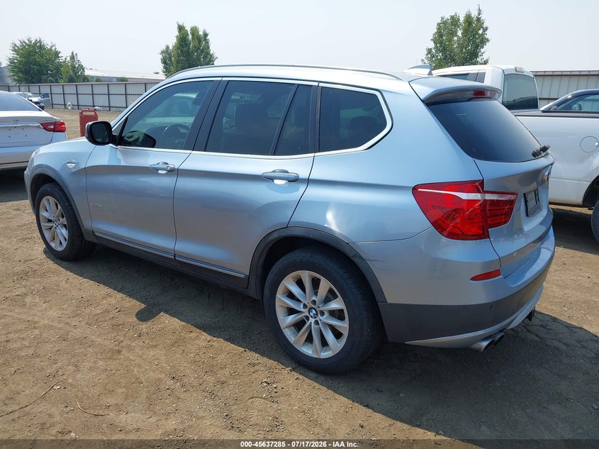 Vin: 5uxwx9c52d0a23210, lot: 46135786, bmw x3 xdrive28i 20133