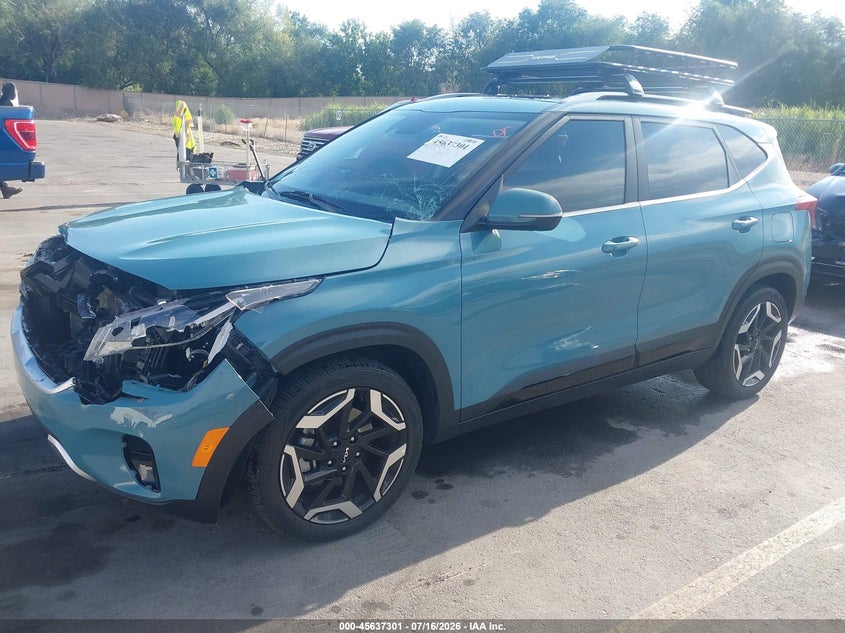 2024 Kia Seltos, Front End, IAAI, VIN KNDETCA72R7638393 — photo 2