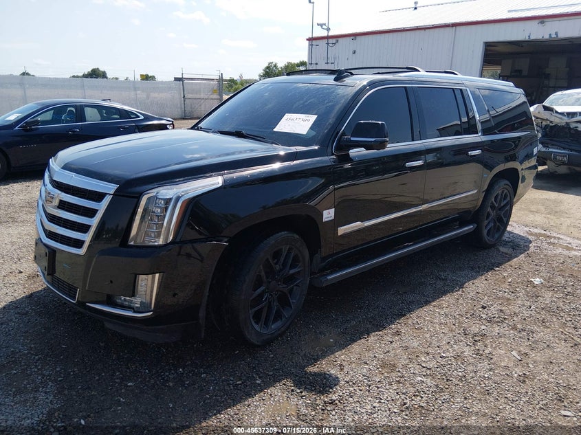 2017 CADILLAC ESCALADE ESV auction photo 2