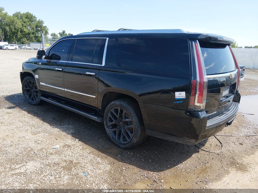 2017 CADILLAC ESCALADE ESV auction photo 3