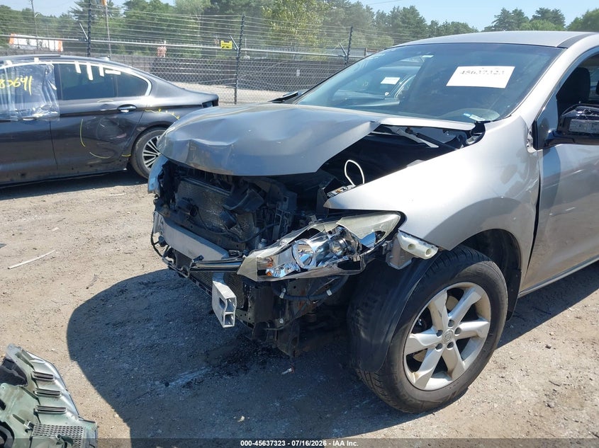 2009 Nissan Murano Sl VIN: JN8AZ18W09W125894 Lot: 45637323
