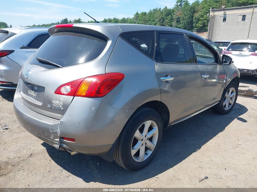 2009 NISSAN MURANO auction photo 4