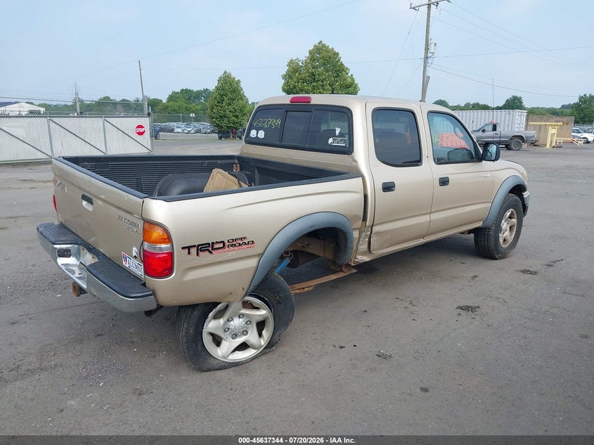 2002 TOYOTA TACOMA auction photo 4