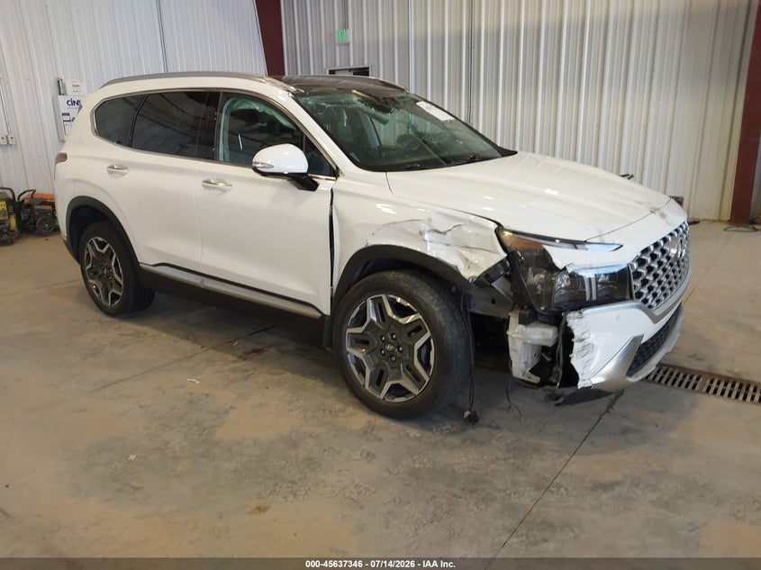 2022 HYUNDAI SANTA FE HYBRID auction photo 1