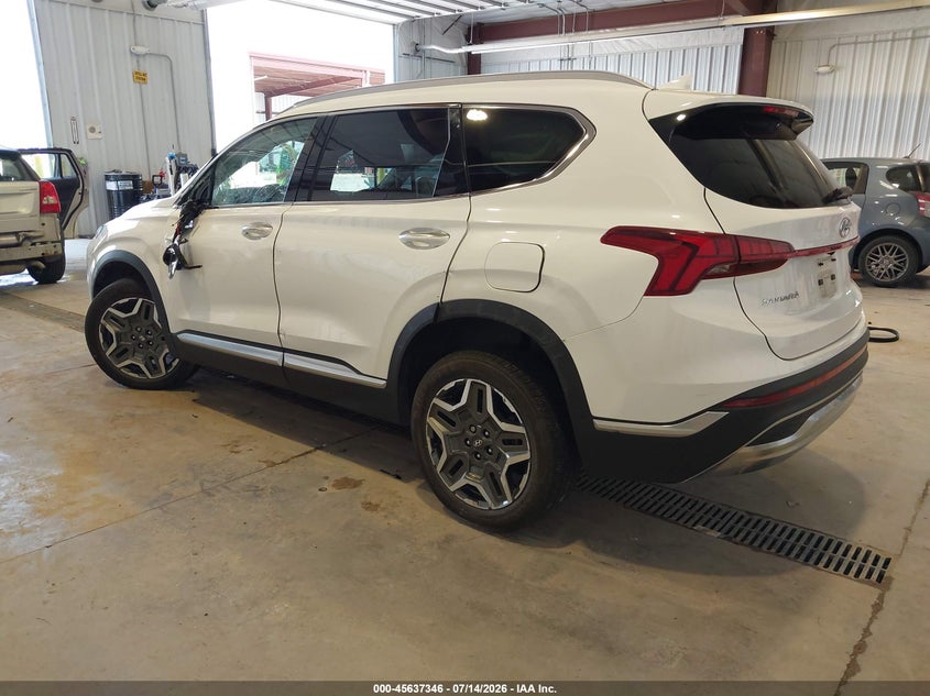2022 HYUNDAI SANTA FE HYBRID auction photo 3