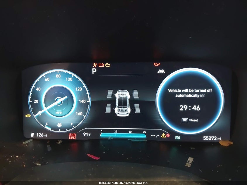 2022 HYUNDAI SANTA FE HYBRID auction photo 7