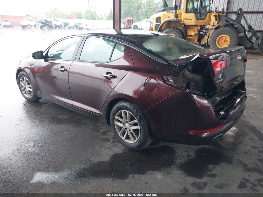Vin: 5xxgm4a78cg025060, lot: 46135860, kia optima lx 20123