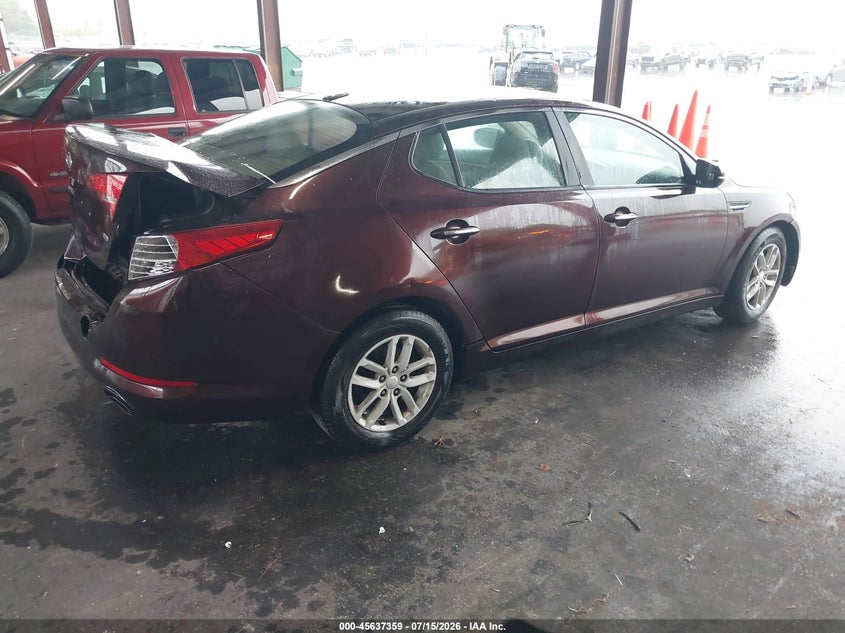 Vin: 5xxgm4a78cg025060, lot: 46135860, kia optima lx 20124