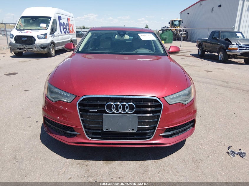 2015 Audi A6 3.0T Premium Plus VIN: WAUHGAFC7FN021328 Lot: 45637362