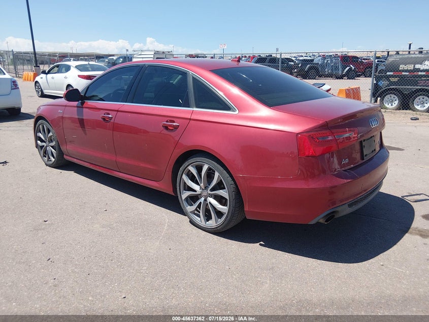 Vin: wauhgafc7fn021328, lot: 46135863, audi a6 3.0t premium plus 20153