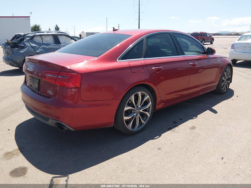 Vin: wauhgafc7fn021328, lot: 46135863, audi a6 3.0t premium plus 20154
