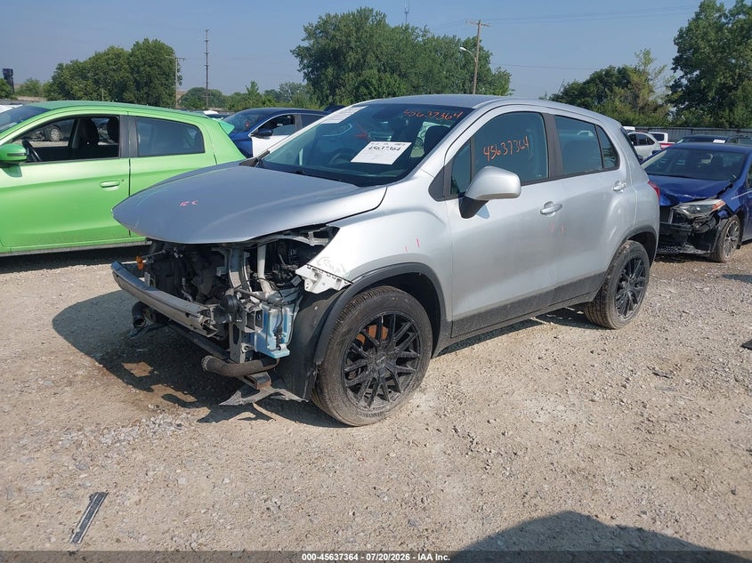2017 Chevrolet Trax Ls VIN: KL7CJKSB2HB213811 Lot: 45637364