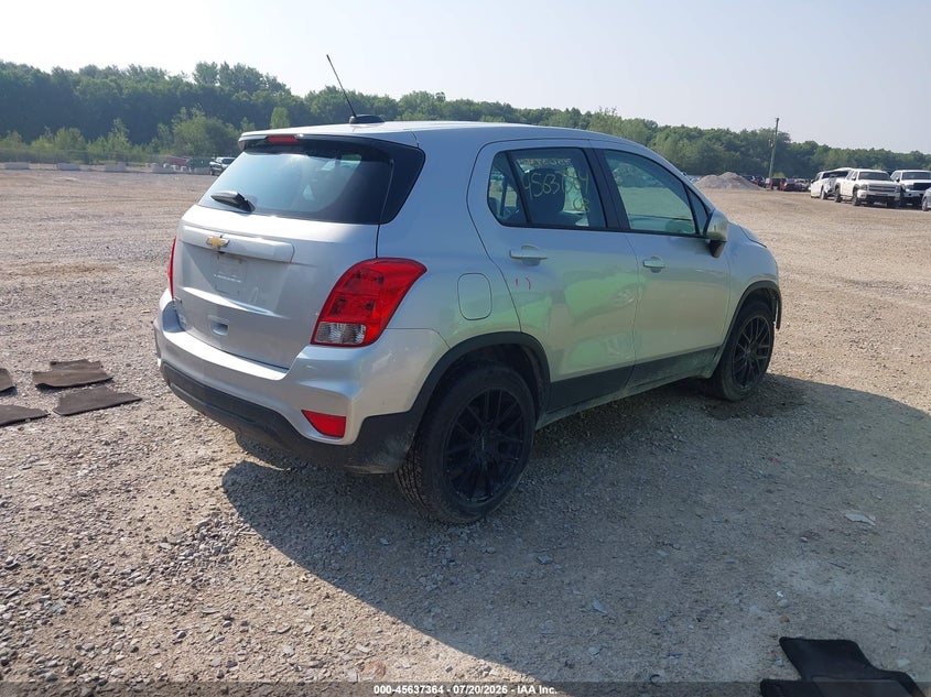 2017 Chevrolet Trax Ls VIN: KL7CJKSB2HB213811 Lot: 45637364