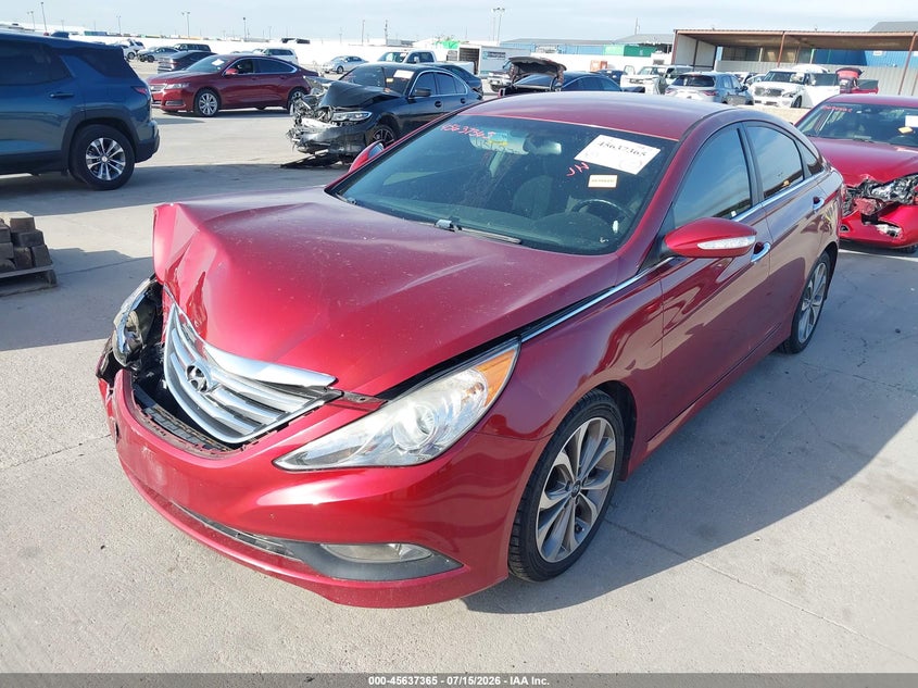 2014 HYUNDAI SONATA auction photo 2