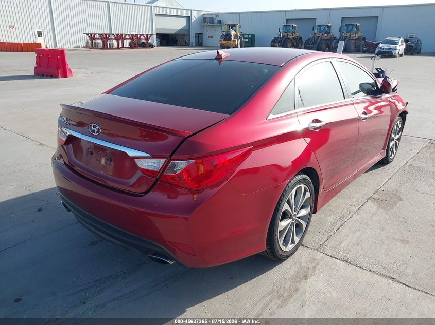 2014 HYUNDAI SONATA auction photo 4