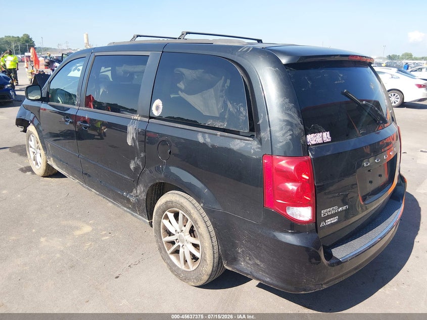 Vin: 2c4rdgcg2er264282, lot: 46135876, dodge grand caravan sxt 20143