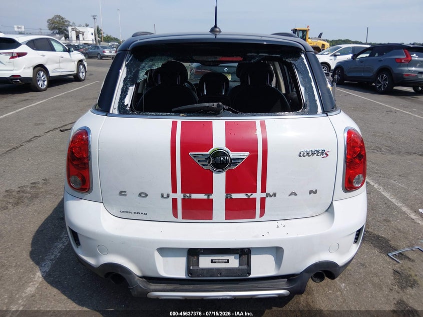 2016 Mini Countryman Cooper S VIN: WMWZC5C58GWU21844 Lot: 45637376